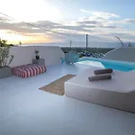 Pink Freud Santorini Villa Ia