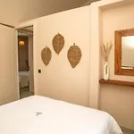 Pink Freud Santorini Villa Ia