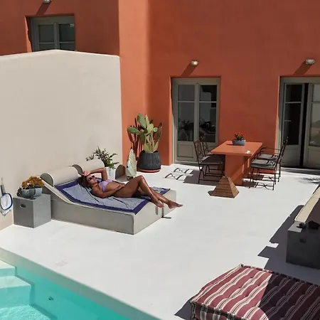 Villa Pink Freud Santorini Oia