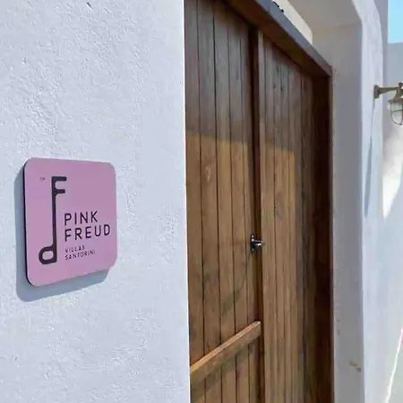 Willa Pink Freud Santorini Oia