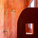 Pink Freud Santorini Villa Oia